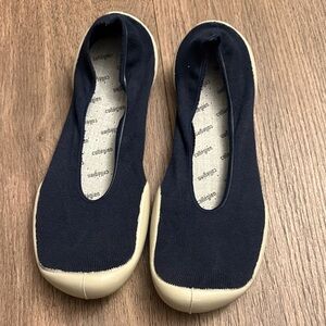 NEW COLLEGIEN France Navy Blue Slip-On sock Shoes